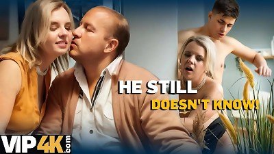 SHAME4K. Accidentally drilled my giant culo neighbour